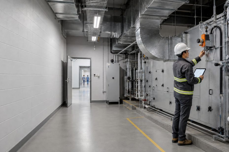 live hospital HVAC upgrade